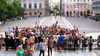 Capoeira Flashmob in Budapest at St. Stephen's Basilica - Hungary