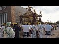 暑さ　半端ない　木更津　八剱八幡神社　御例祭　大神輿巡行　2018.7.14