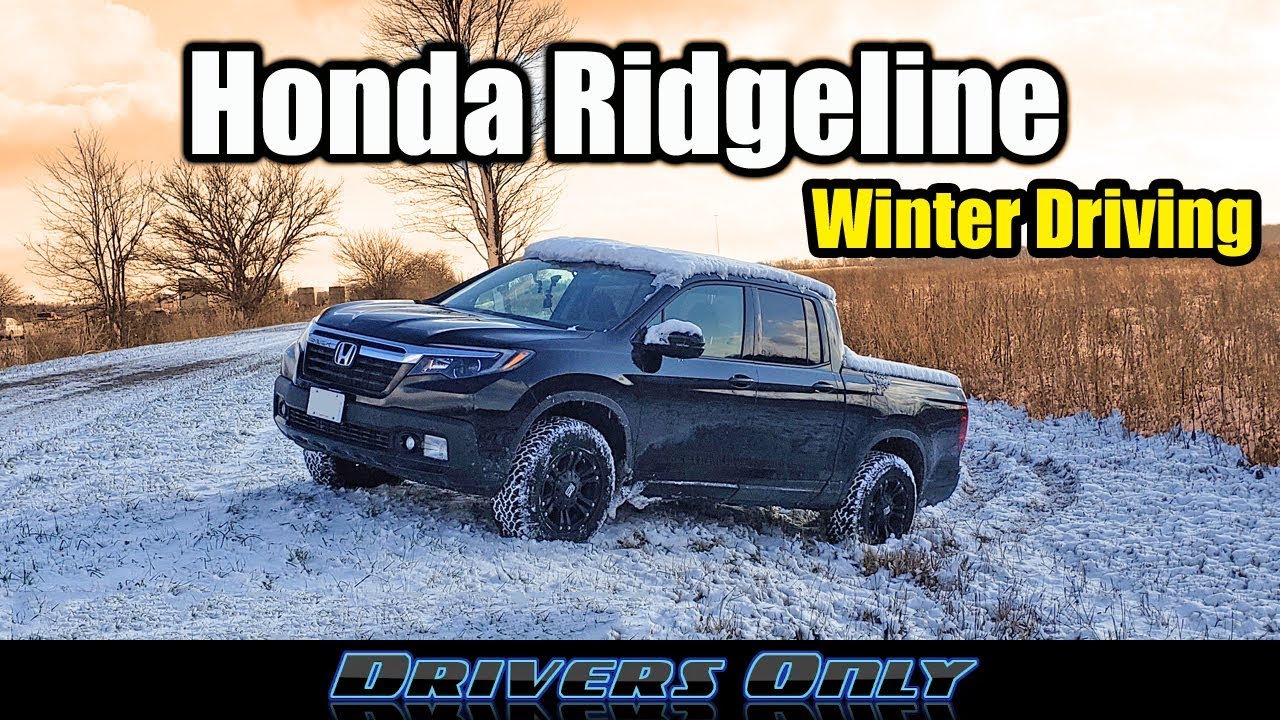 Off-Road Winter Driving With Lifted Honda Ridgeline - How Does It ...