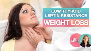 Weight loss | The Link Between Low Thyroid & Leptin Resistance | Dr. J9 Live