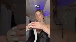 How to Use Boob Tape: Tutorial Video #shorts