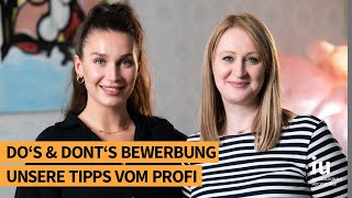 Dos and Donts bei Bewerbungen | Unsere Tipps vom Profi