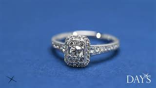 Diamond Engagement Ring in 14kt White Gold (5/8ct tw)