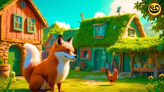 🔴నక్క \u0026 కోడి  -  Nakka \u0026 Kodi  | Telugu Neethi Kathalu - stories | 3D Animation stories for kids