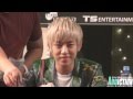 Daehyun eye contact @ B.A.P Fansign in Daejeon