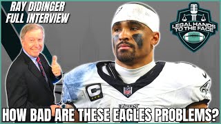 Ray Didinger Makes Sense of Eagles 2023 Collapse, Jalen Hurts' Regression, Turning it Around & more