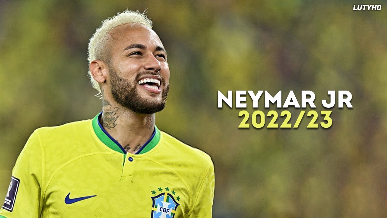 Neymar Jr Playing Soccer 2022