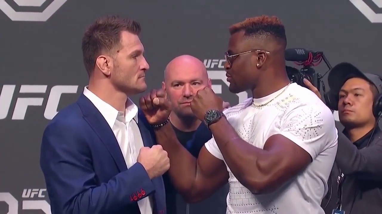 Stipe Miocic Vs Francis Ngannou | UFC Fight | Highlights - YouTube