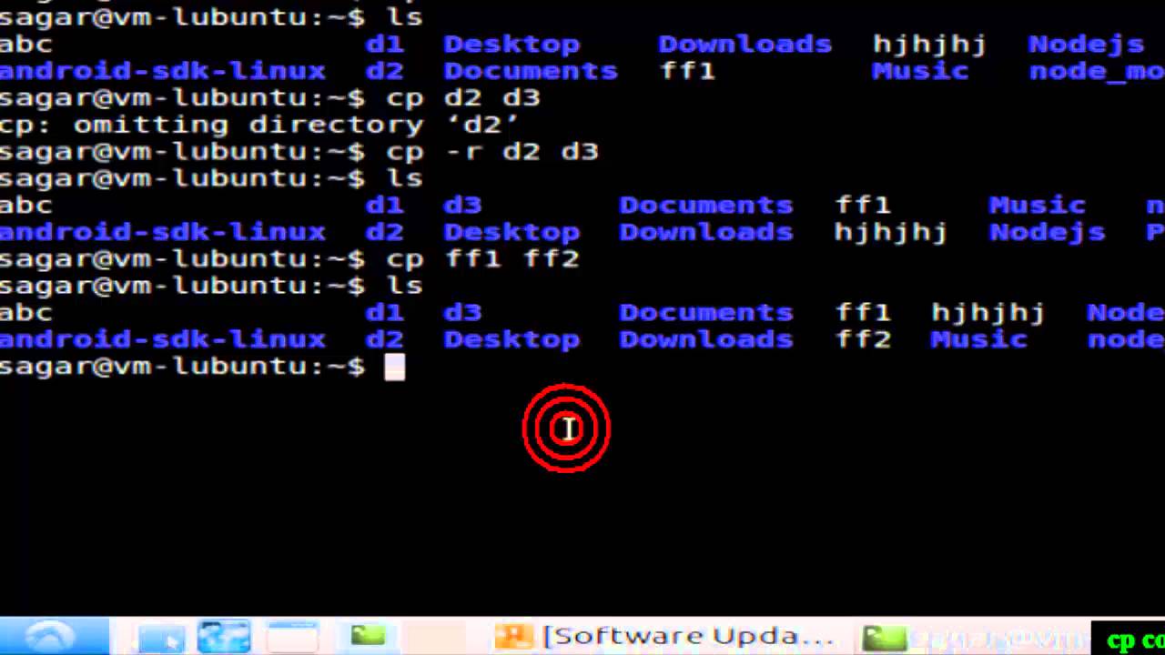 Cp Command In Linux - YouTube