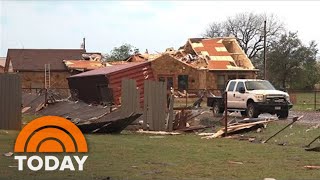 Texas Tornado Leaves 12 People Hospitalized