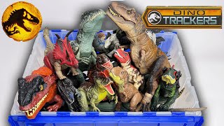 BIG BIN of The Newest Jurassic World Figures | T-Rex, Indominus Rex, DINO TRACKERS and More!