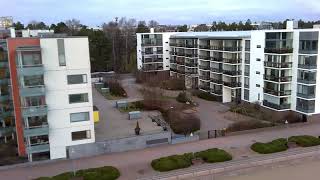 Flight over Vuosaari Aurinkolahti