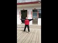 武术基本功难度教学大全 wushu basics tutorial 甘肃素颜美女豆豆 侧空翻腾空飞脚旋风腿摆莲旋子