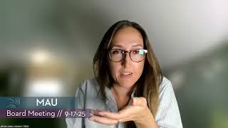 MAU School Board // 9-17-25