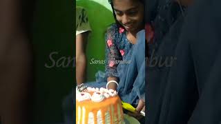 കേക്ക് മുറിക്കൽ അപാരത #cake cutting #sanas nilambur#