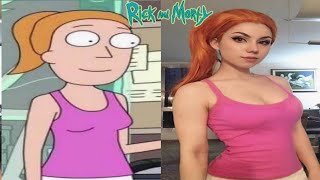 Rick and Morty Characters in Real Life