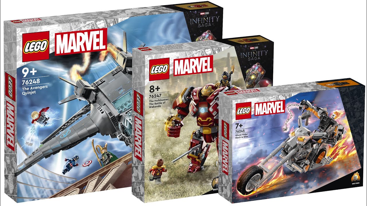 New LEGO Marvel Super Heroes Sets Sets For 2023 Officially Revealed ...