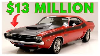 100 MOST EXPENSIVE American Muscle Cars Ever Sold At Auctions