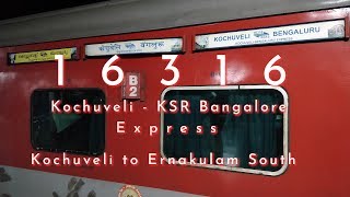 Onboard 16316 - KCVL SBC Express: Kochuveli to Ernakulam South