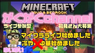 ゆいゆいのマイクラライブ！参加型！(4)初見さんいらっしゃい