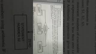 statements - if and executable and non-executable