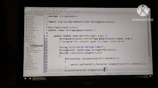 String convert upper to lower,vice versa ,Java spring boot @tswisdomworld
