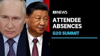 Russia's Vladimir Putin and China's Xi Jinping are skipping the G20 | ABC News