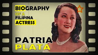 Remember PATRIA PLATA, Isa sa PINAKA Mahusay na KONTRABIDA ng 50's, KILALANIN