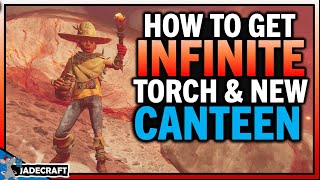 GROUNDED Infinite Charcoal Torch! Charcoal Canteen Are Amazing! How To Craft! Green Shield Bug Parts