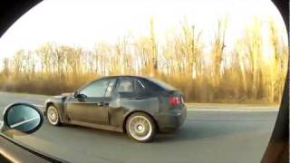 Subaru BRZ Test Mule Spotted on Highway, again!!