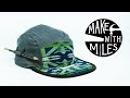 How to make a Five Panel Camp Hat  // Sewing tutorial