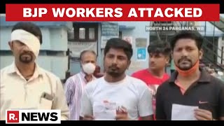 WB: Three BJP Workers Allegedly Attacked By TMC While Writing Slogans On A Wall In North 24 Parganas