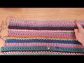 tutorial how to crochet a striped sweater step by step