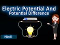 Electric potential and potential difference || 3D animated explanation || class 12th & 10th Physics
