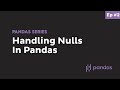 How to Deal with Nulls in Pandas - Beginner Python Pandas Tutorial #2 (interactive python notebook)