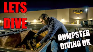 I Spent 24 HOURS Dumpster Diving in the UK and Found AMAZING Stuff!