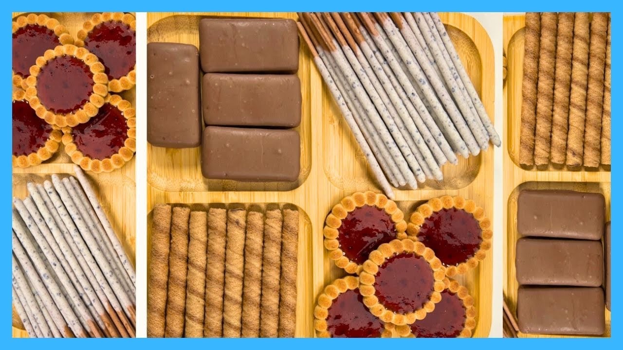 Asmr Filling Platter With Sweets Oddly Satisfying Youtube