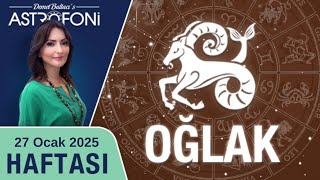 Oğlak burcu, haftalık burç yorumu, 27 Ocak 2025, Astrolog Demet Baltacı astroloji burçlar haber