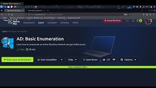 Tryhackme AD: Basic Enumeration