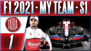 F1 2021 My Team | Tatra Vstupuje do F1! Kariéra Začíná! - Odhalení Vozu | #1 | CZ Let's Play (S1)