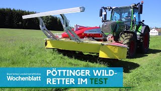 Rehkitzrettung: Sensosafe von Pöttinger | Landtechnik | Tierschutz | Wildtier