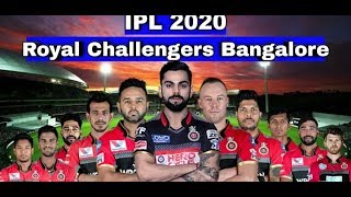 Vivo IPL 2020 Royal Challengers Bangalore Final And Confirm Squad | RCB Final Players List 2020