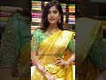 attractive yellow silk saree with contrast blouse collection ideas on styling yellow saree