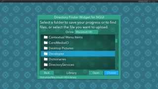 Directory Finder Widget for NGUI