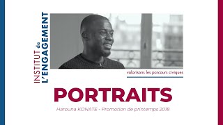 Portrait de Harouna - Lauréat de l'Institut de l'Engagement