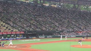 西武 外崎修汰 デッドボール　西武 vs オリックス　2024年5月24日(金)