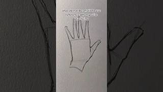 how to draw hand for beginners ✋
