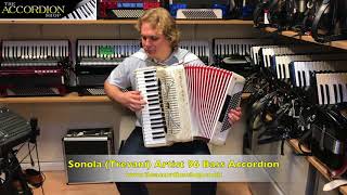 Sonola (Trevani) Artist 96 Bass Accordion