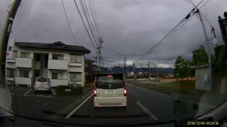 通学路　ロード・レージ達が歩道乗り上げ❗️道路外走行　安曇野市　穂高東中学南　県道308号線