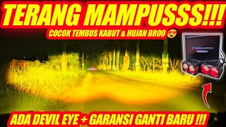 LAMPU TEMBAK 2 MATA SUPER TERANG - GALMANN PRO SERIES !